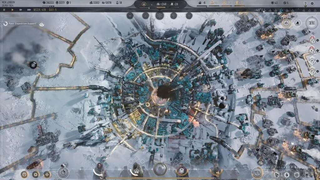 Frostpunk 2 top gestion