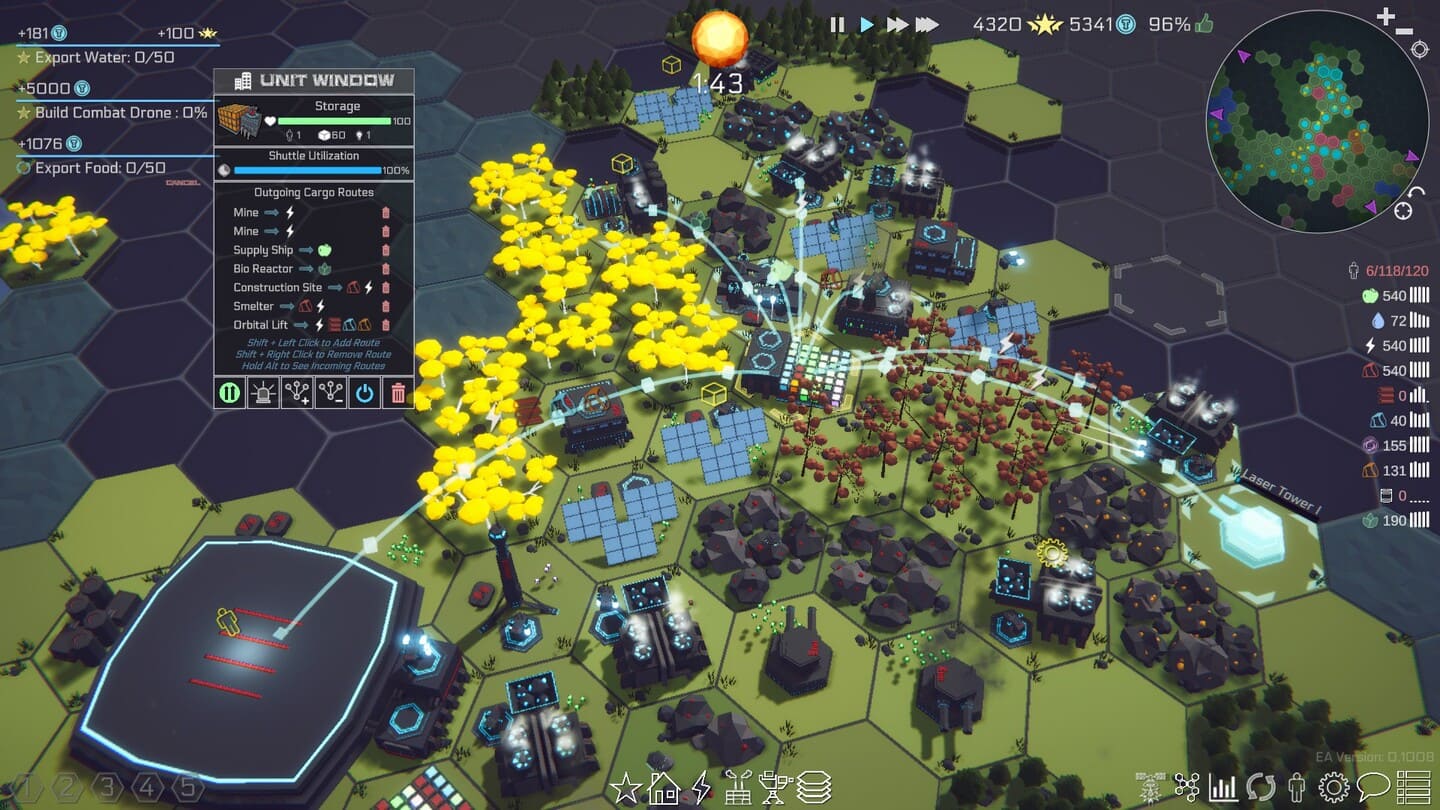 deep space directive fenetre unite