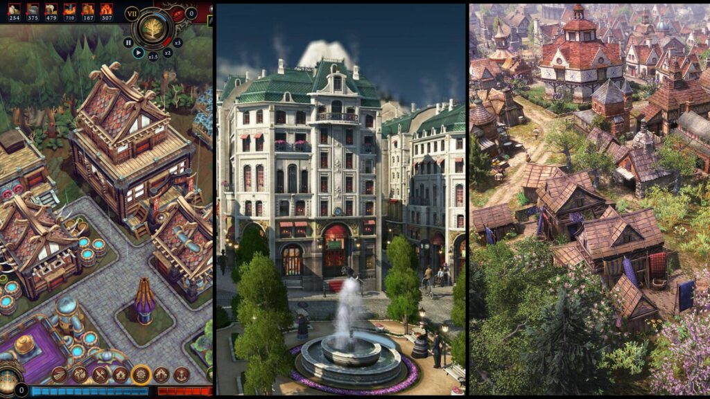 blend of different games mentionned