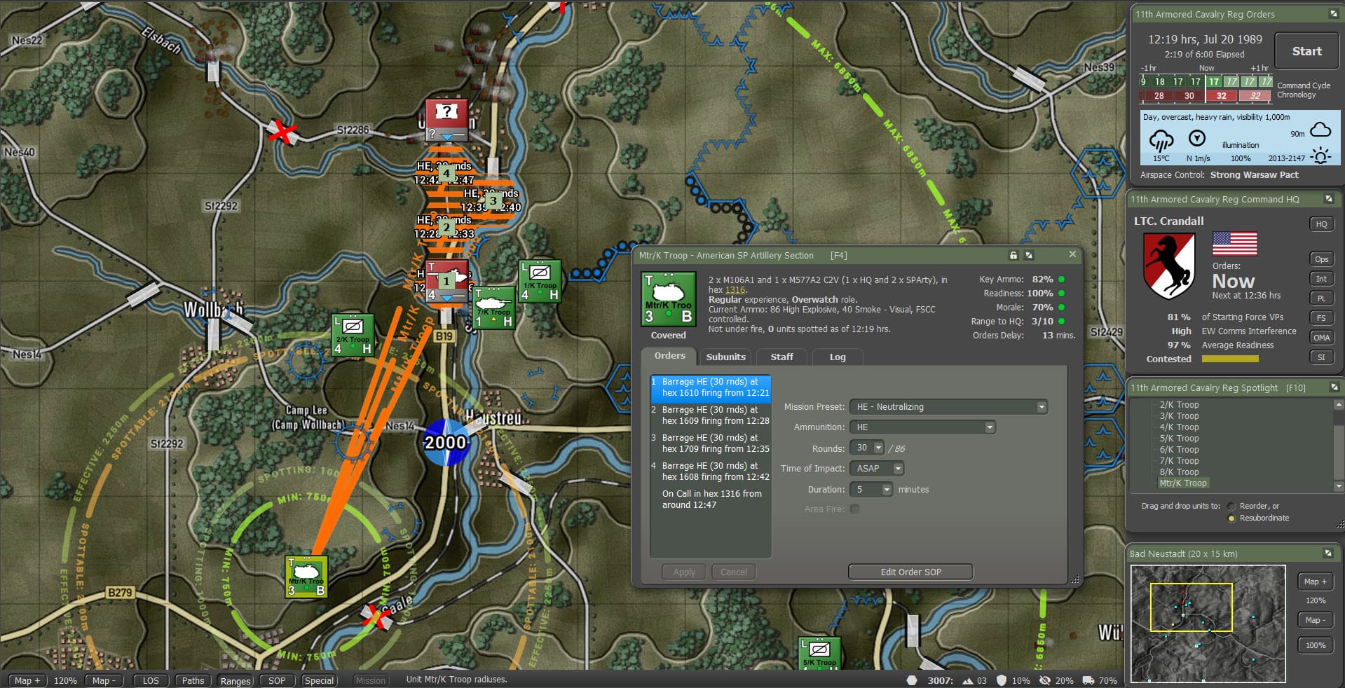 flashpoint campaigns cold war artillerie