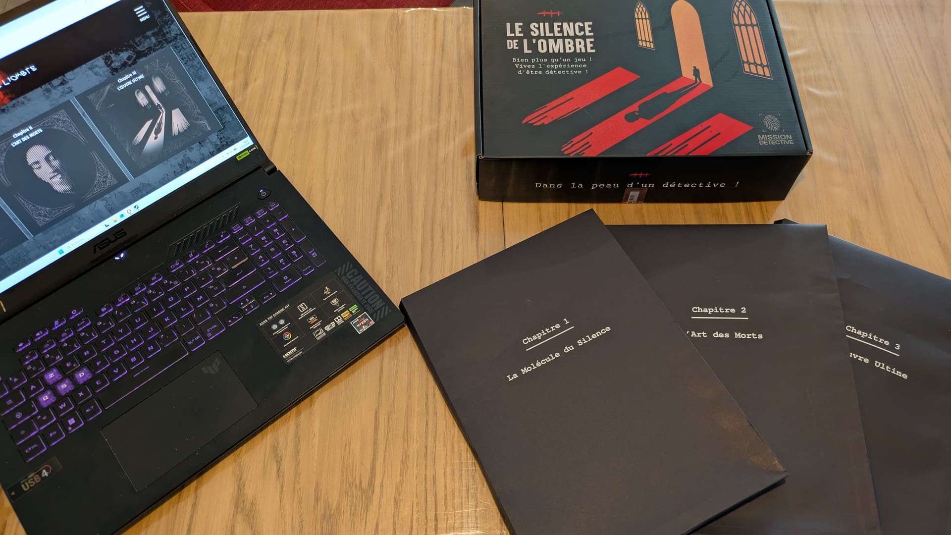 Mission détective le silence de l'ombre
