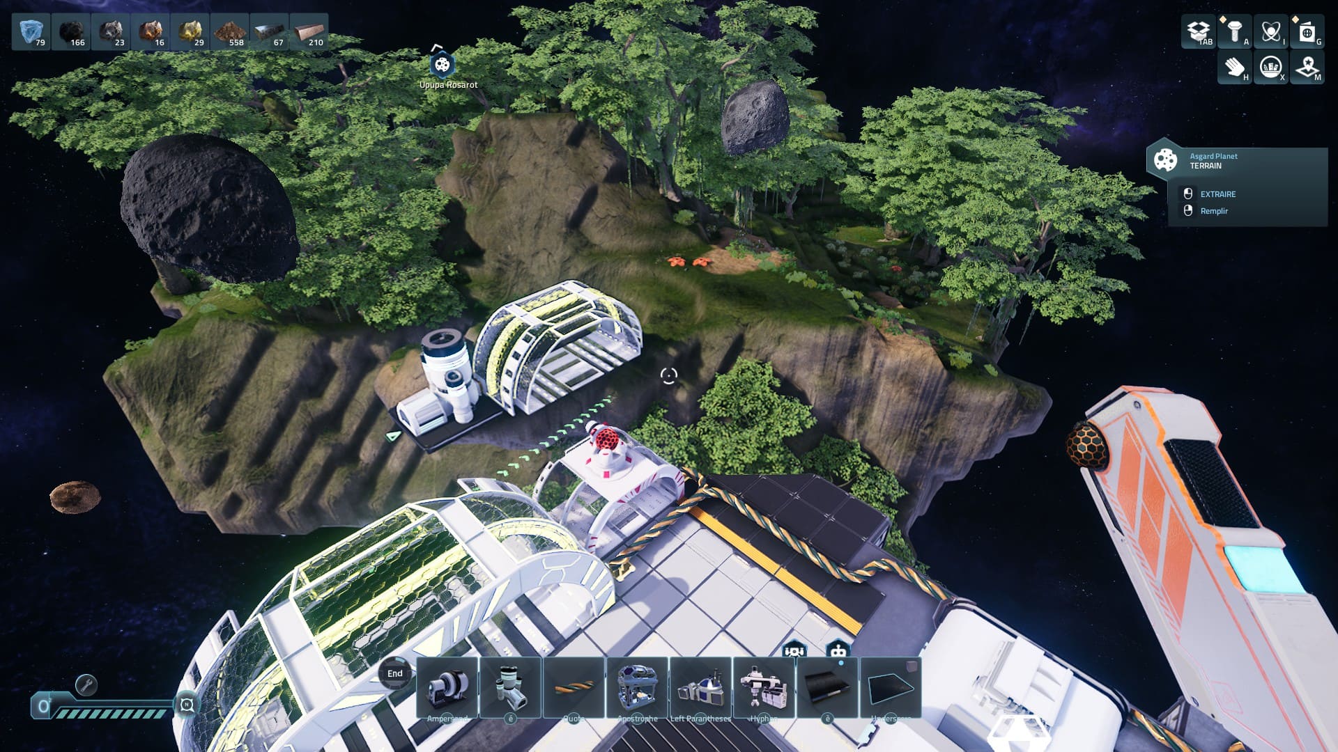 Astro colony arrimage