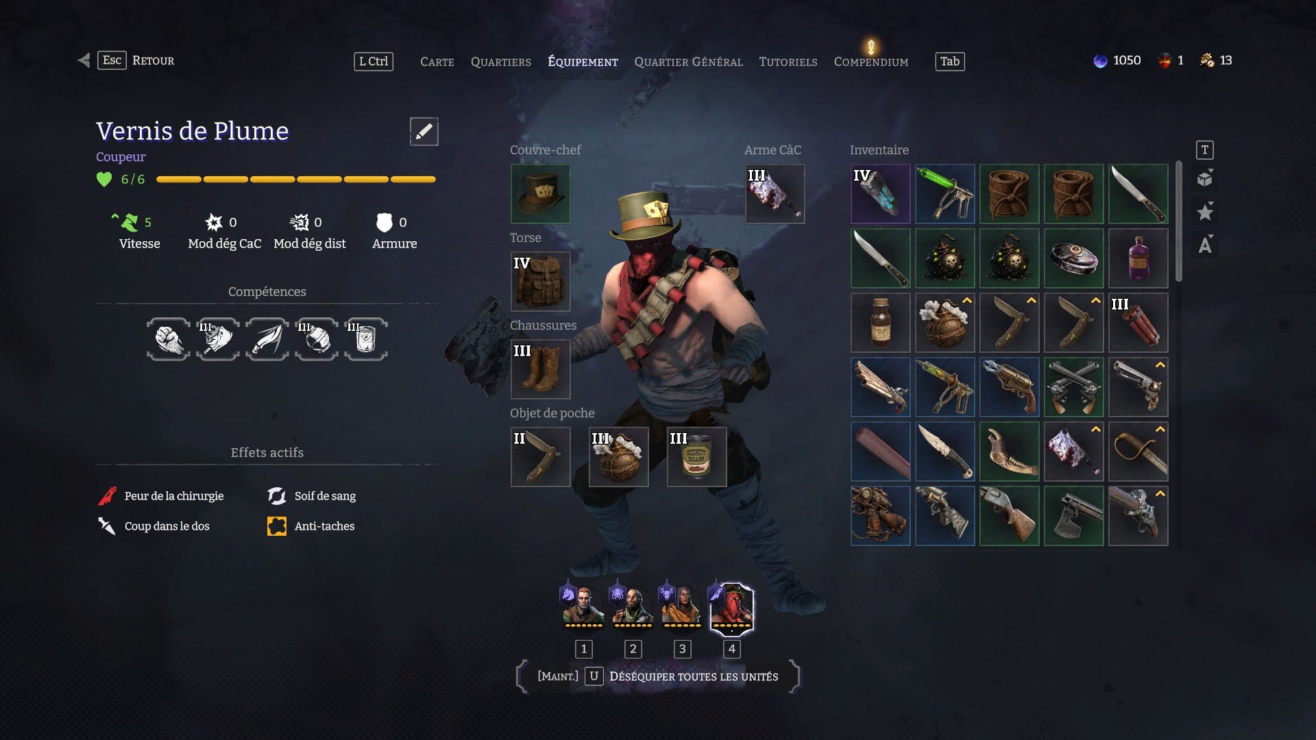 Nightmare Frontier preparation equipement