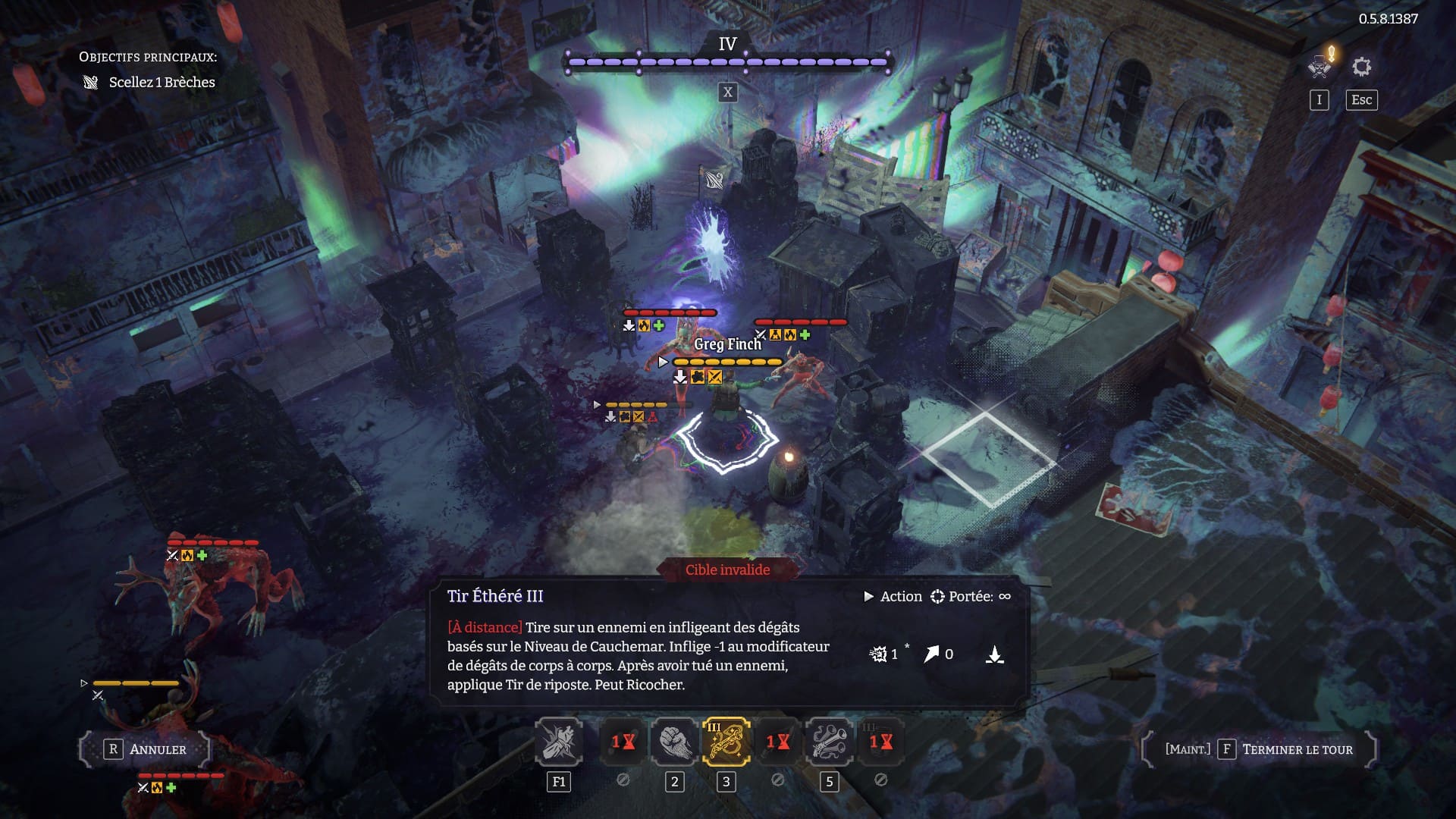nightmare frontier cauchemar niveau 4